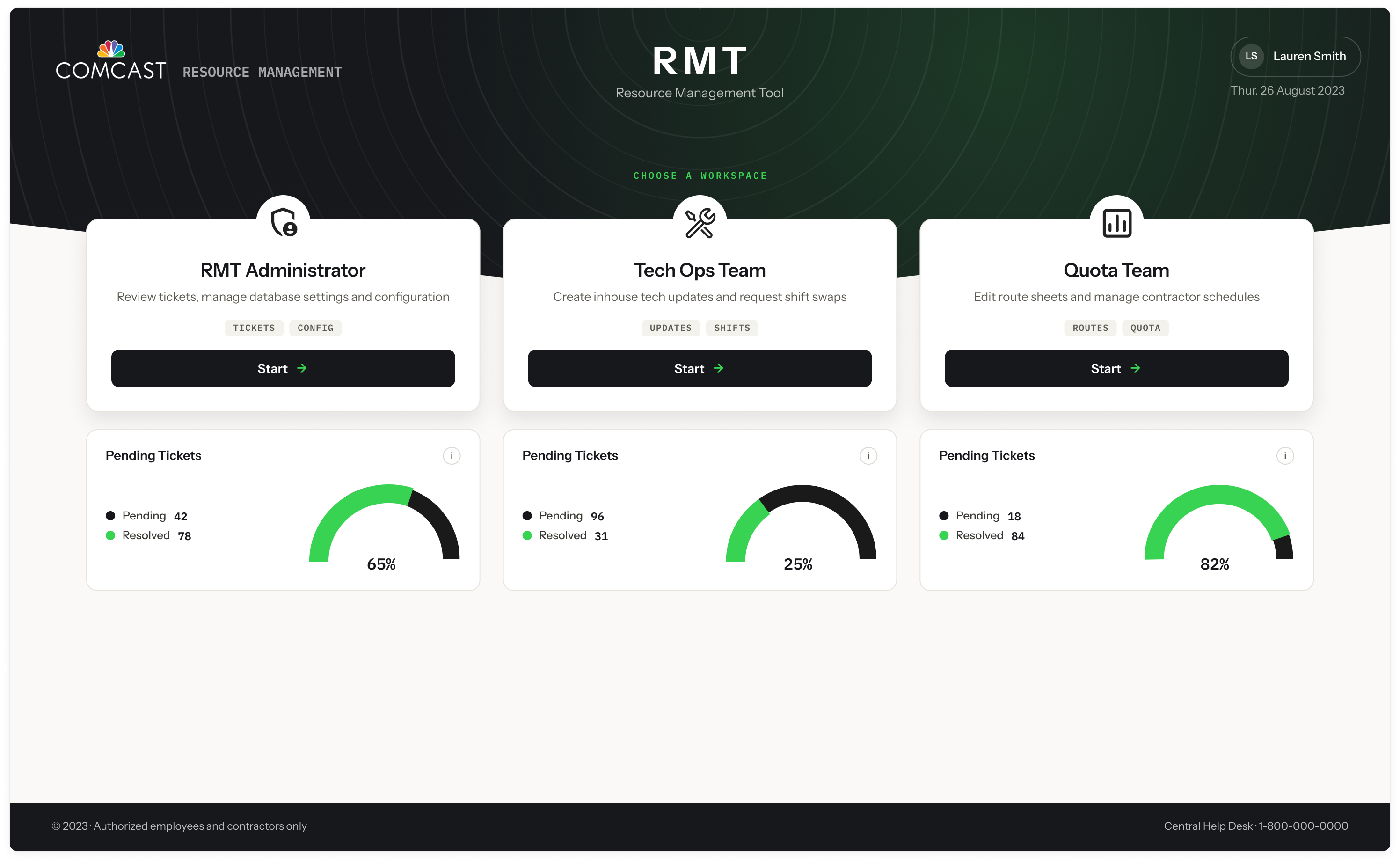 RMT homepage v2